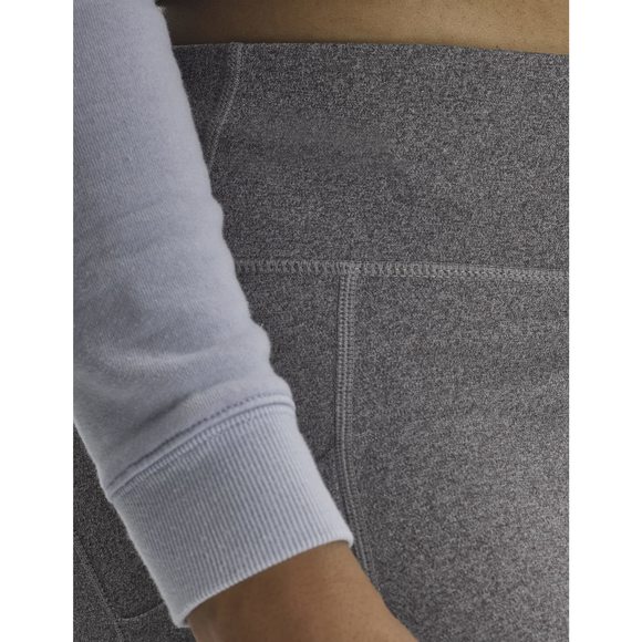HUE Women's Activewear Leggings with Pockets, Skimmer, Still Grey, Medium - Picture 4 of 4